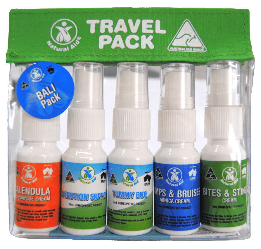 Natural Aid Bali Travel Pack