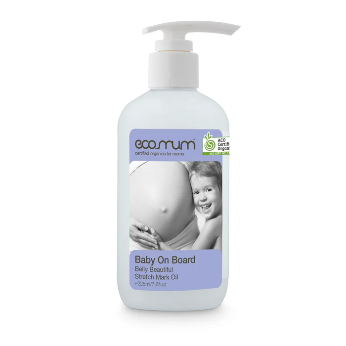 EcoMum Baby on Board Belly Beautiful Stretch Mark Oil 225ml