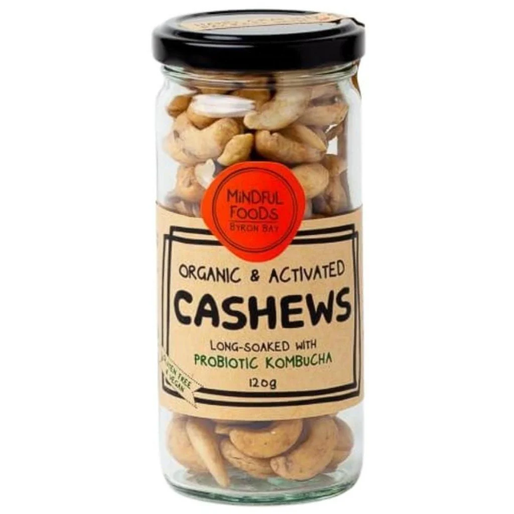 Mindful Foods - Cashews Organic & Activated 90g