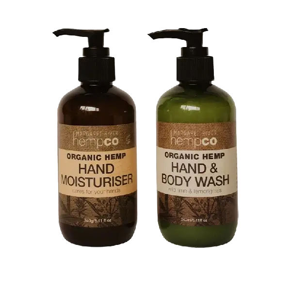 Margaret River – Organic Hemp Hand and Body Wash Bundle