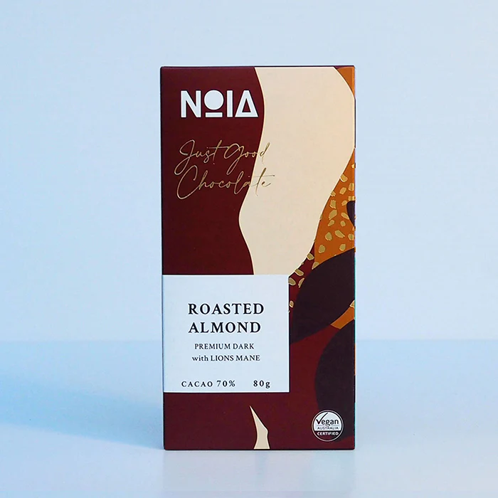 NOIA - Premium Roasted Almond Premium Dark with Lions Mane