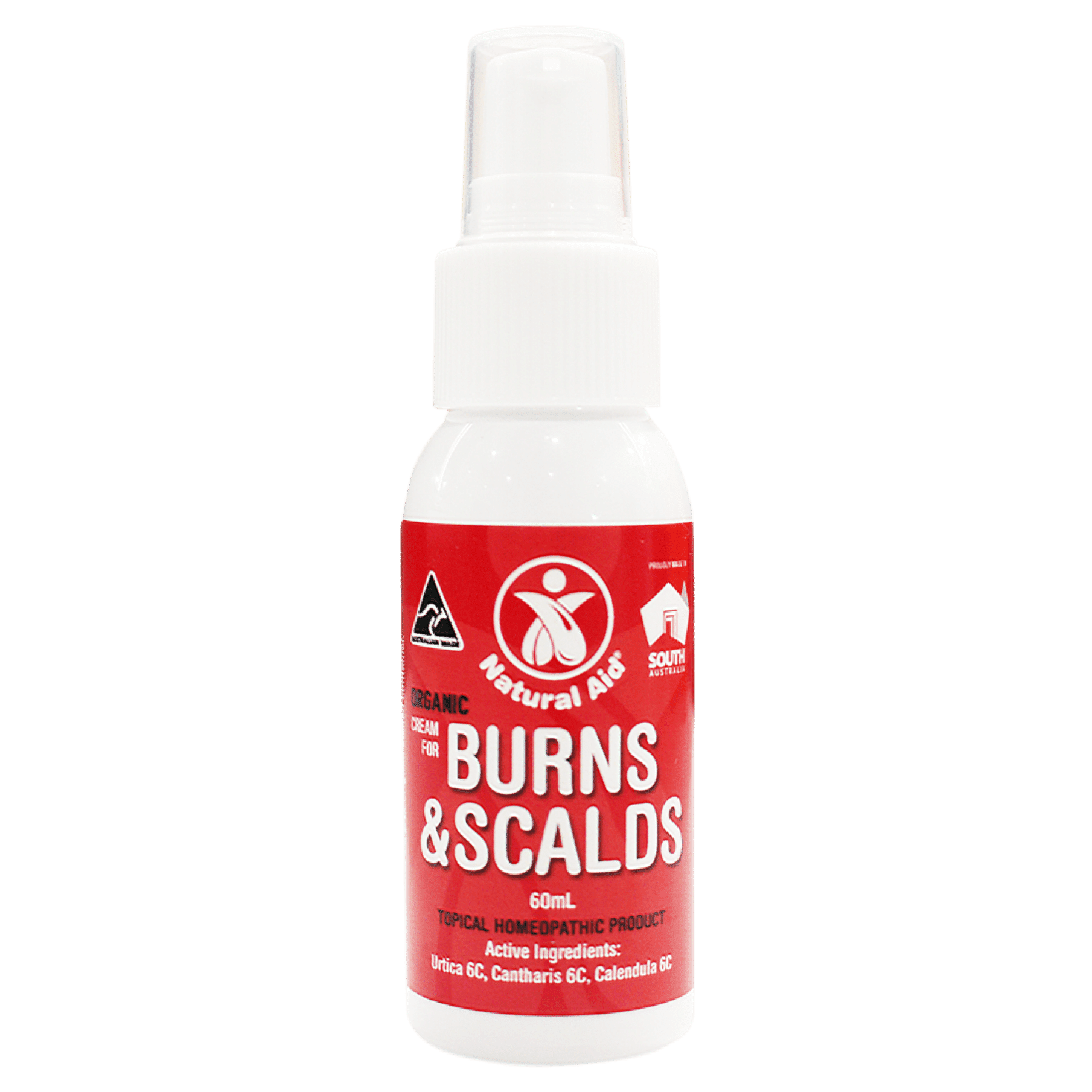 Natural Aid Burns and Scalds 60mL