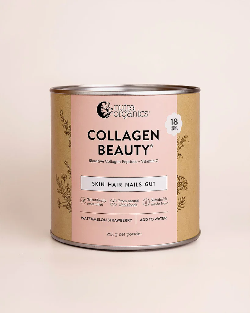 Nutra Organics - Collagen  Beauty | Watermelon + Strawberry 225g