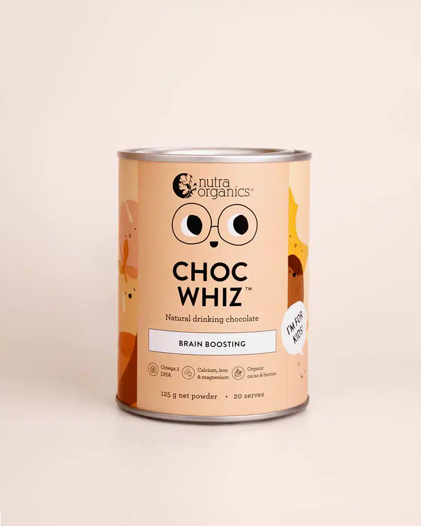 Nutra Organics - Kids Nutrition Choc Whiz 125g